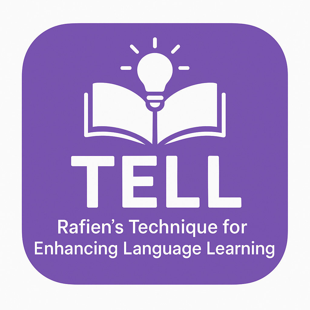 Technique for Enhancing Language Learning (TELL) Logo